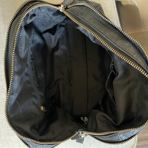 Marc by Marc Jacobs Washed Up Lauren Black Satchel Bag - Picture 8 of 14